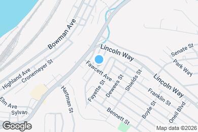 Map image of the property - 2710 Forest St