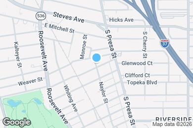 Map image of the property - 116 Naylor St
