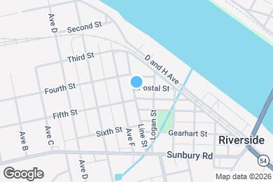 Map image of the property - 557 Postal St