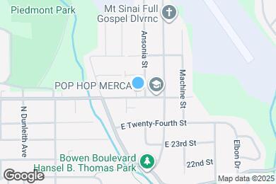 Map image of the property - 1917 NE 25th St