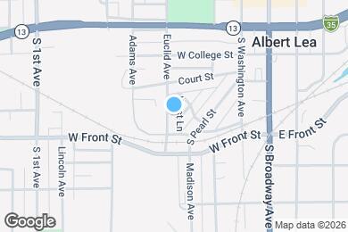 Map image of the property - 529 Euclid Ave