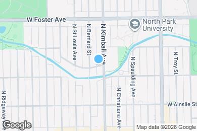 Map image of the property - 3410 W Carmen Ave