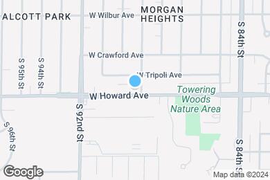 Map image of the property - 8900-8916 W Howard Ave