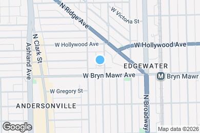 Map image of the property - 5614 N Wayne Ave