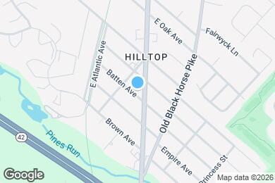 Map image of the property - 1302 N Black Horse Pike