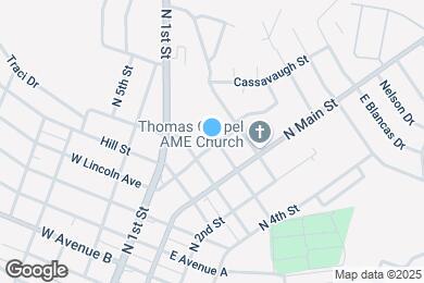 Map image of the property - 711 Hackberry St