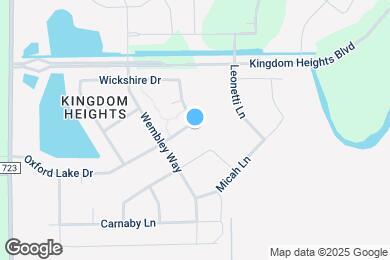 Map image of the property - 6011 Oxford Lake Dr