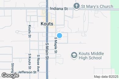 Map image of the property - 409 S Maple St