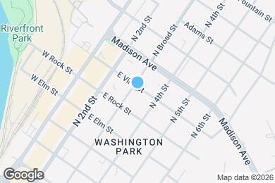 Map image of the property - 729 N Broad St