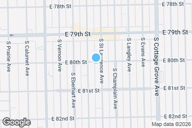 Map image of the property - 543 E 80th St