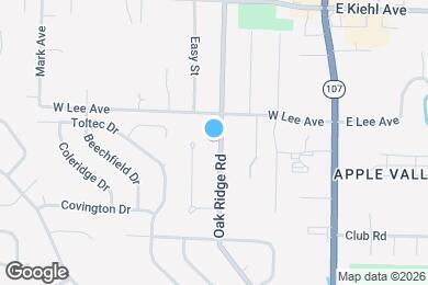 Map image of the property - 8013 Oak Ridge Rd