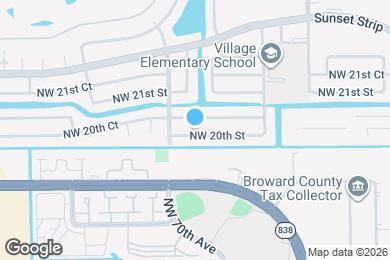 Map image of the property - 7311 NW 20th St