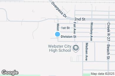 Map image of the property - 911 West Ave