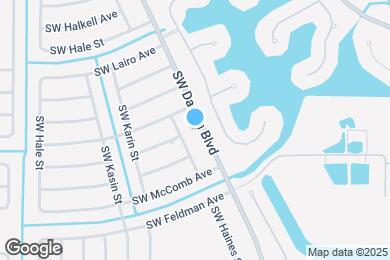 Map image of the property - 3642 SW Darwin Blvd