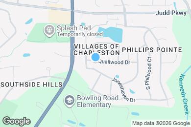 Map image of the property - 212 E Quailwood Dr