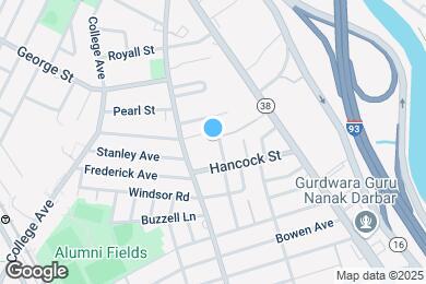 Map image of the property - 41 Hancock Ave