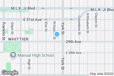 Map image of the property - 2918 N Gaylord St
