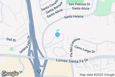 Map image of the property - 1047 Santa Helena Park Ct