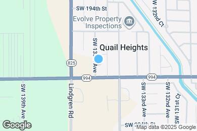 Map image of the property - 19905 SW 135th Ave