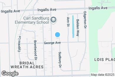 Map image of the property - 1003 Sudbury Dr