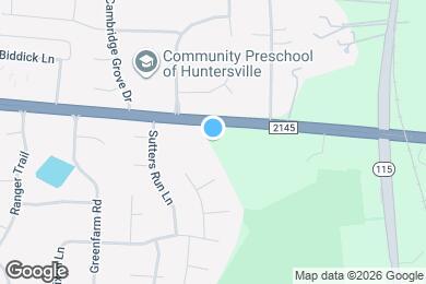 Map image of the property - LANA at Lake Norman