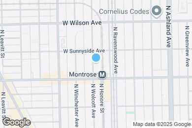 Map image of the property - 4431 N Wolcott Ave