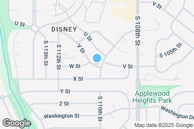 Map image of the property - 11008 V St