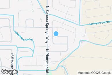 Map image of the property - 9475 W Hiden Stream St