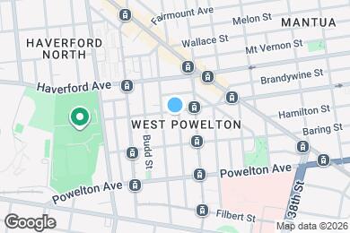 Map image of the property - 4020 Spring Garden ST