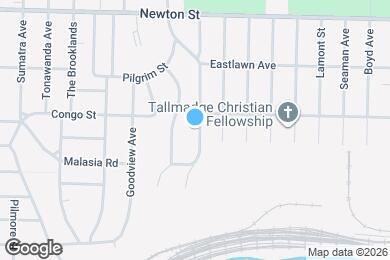 Map image of the property - 242 E Park Blvd