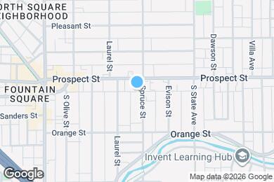 Map image of the property - 1118 Spruce St