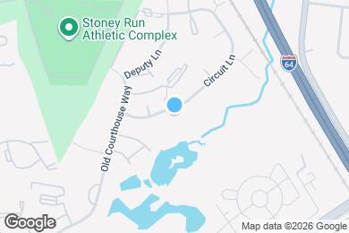 Map image of the property - 389 Circuit Ln