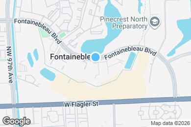 Map image of the property - 9150 Fontainebleau Blvd