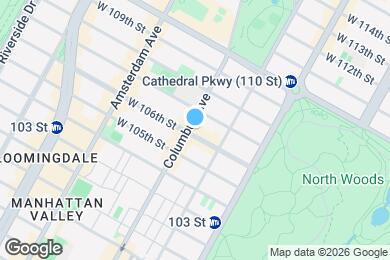 Map image of the property - Room in Shared 3 bed/2 bath home in Upper West Side