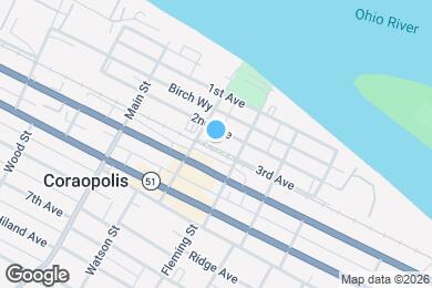 Map image of the property - 1013 3rd Ave