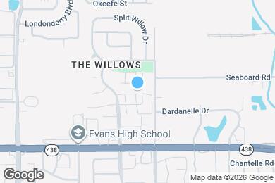 Map image of the property - 4705 Almond Willow Dr
