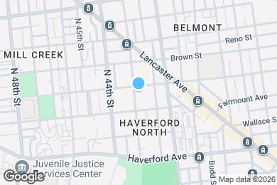 Map image of the property - 733 N 43rd St