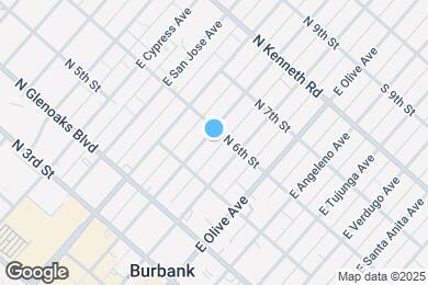 Map image of the property - 556 E Palm Ave