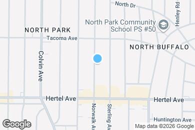 Map image of the property - 187 Norwalk Ave