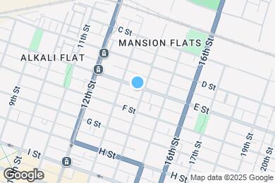 Map image of the property - 1326 E St