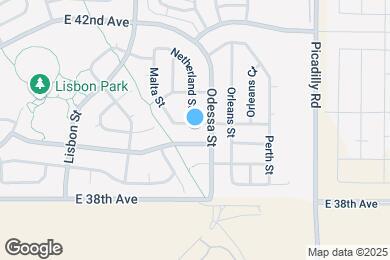 Map image of the property - 21306 E 40th Pl