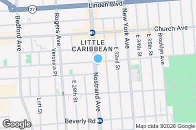 Map image of the property - 3BR 1BA Sunny & Renovated w/ Shared Backyard In Flatbush