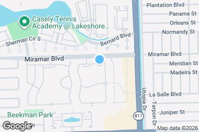Map image of the property - 8220 SW 25th Ct