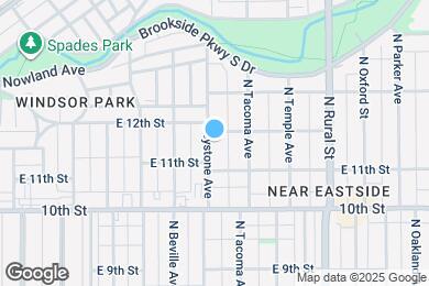 Map image of the property - 1129-1131 Keystone Ave