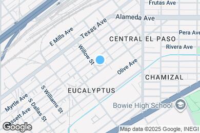 Map image of the property - 2105 Magoffin Ave