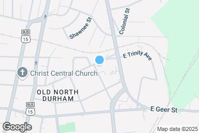 Map image of the property - 506 E Trinity Ave