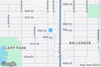 Map image of the property - 1717 39th St