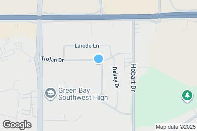 Map image of the property - 1222 Sorrento Dr