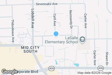 Map image of the property - 7808 Lasalle Ave