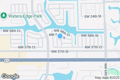 Map image of the property - 5717 NW 68th Ave